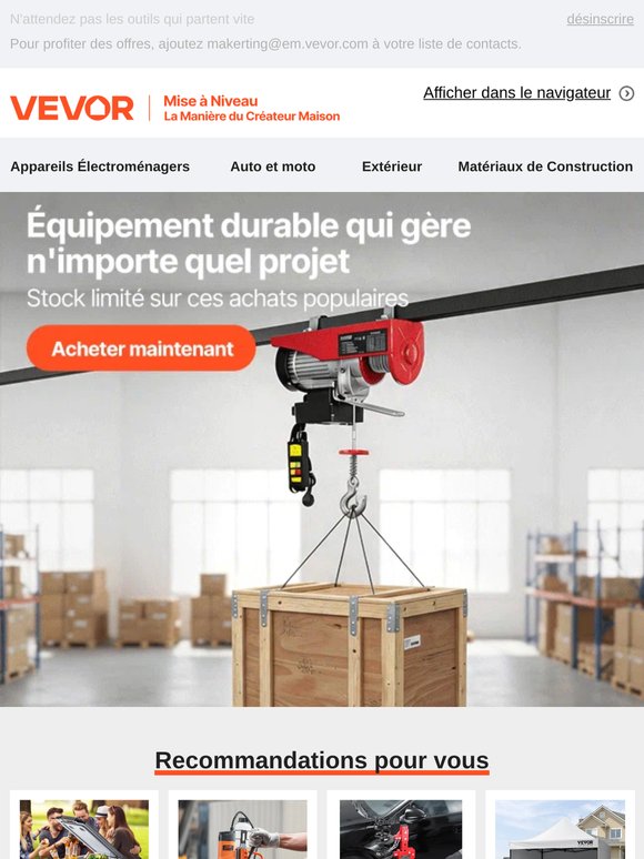 Nos best-sellers sont prêts