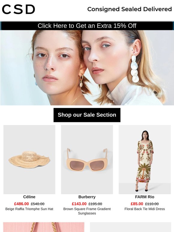 15% Off Designer Luxury — Shop Now!