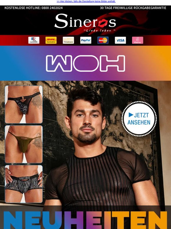 🌟 Express yourself – Underwear Neuheiten von WOH