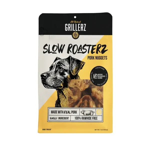 Image of Grillerz Slow Roasterz Pork Nuggets, 1 lb All Natural Dog Treats