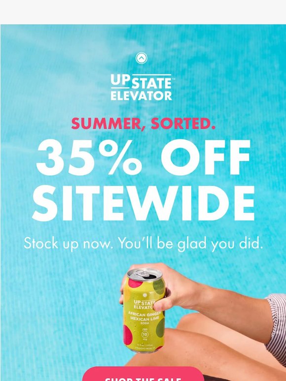 35% Off... EVERYTHING! ☀️