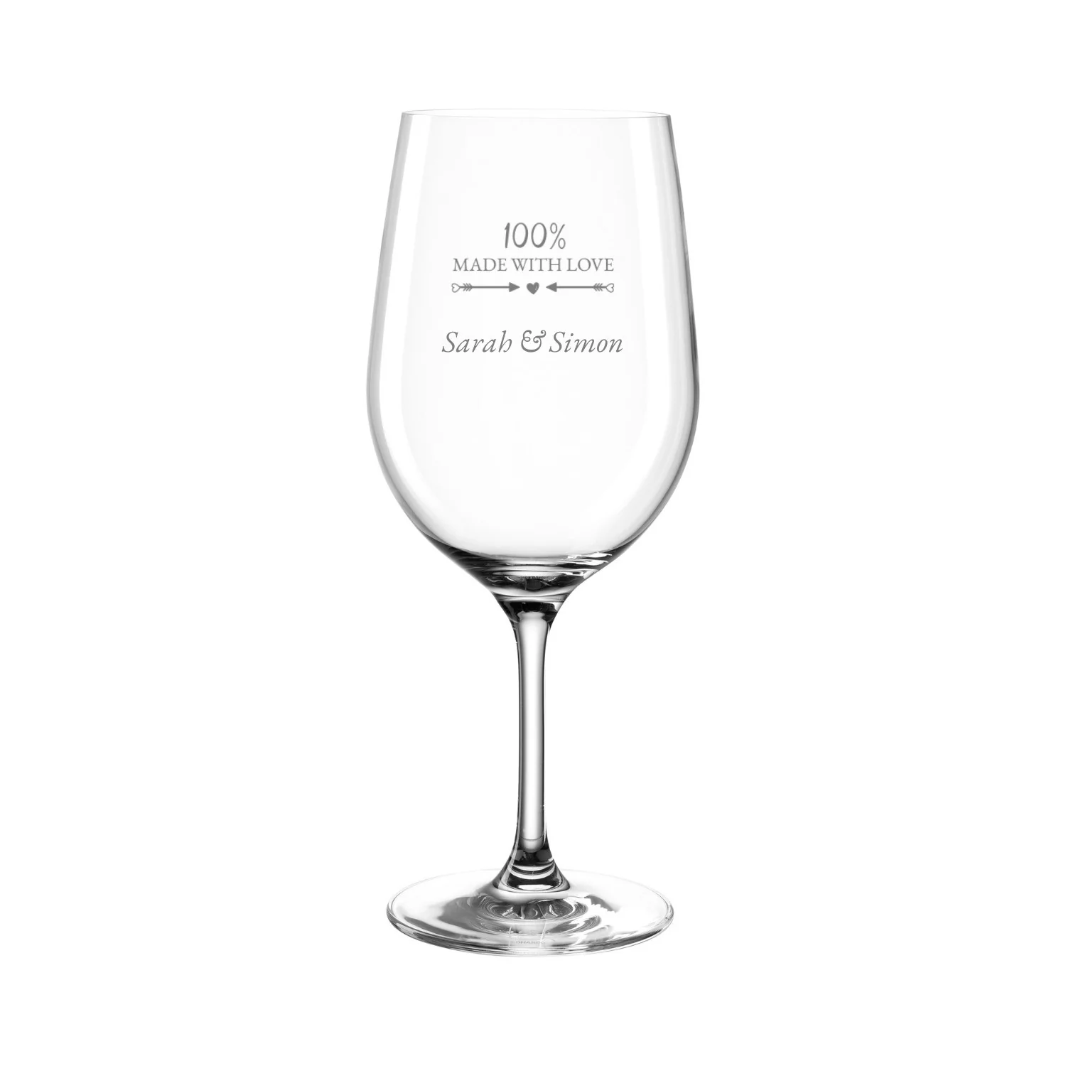 Image of Rotweinglas CIAO+ 610 ml mit persönlicher Gravur