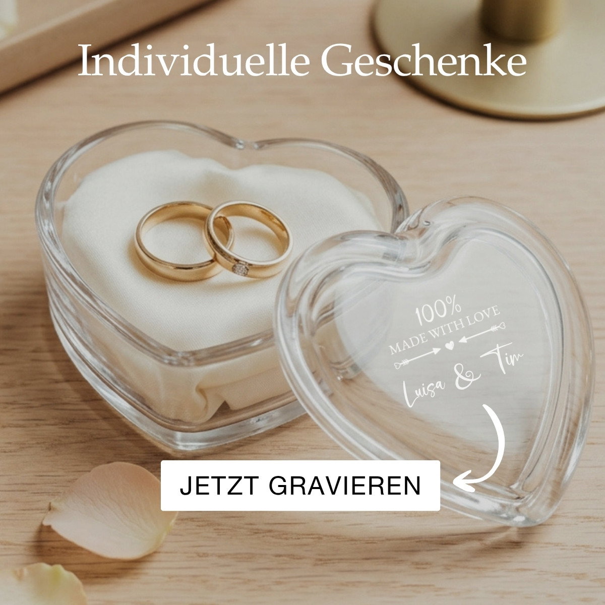 Individuelle Hochzeitsgeschenke