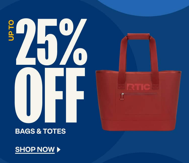Up to 25% off Bags and Totes