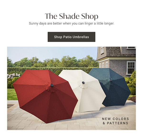 The Shade Shop - Shop Patio Umbrellas