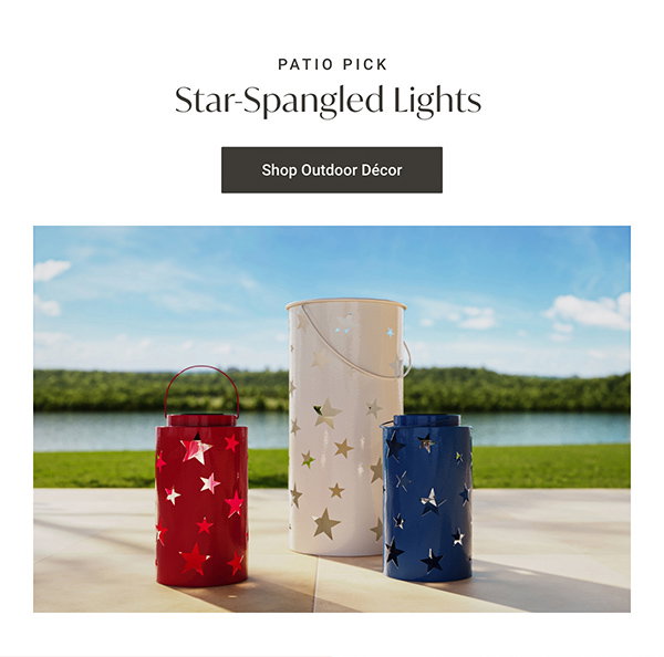 Star-Spangled Lights - Shop Outdoor Decor