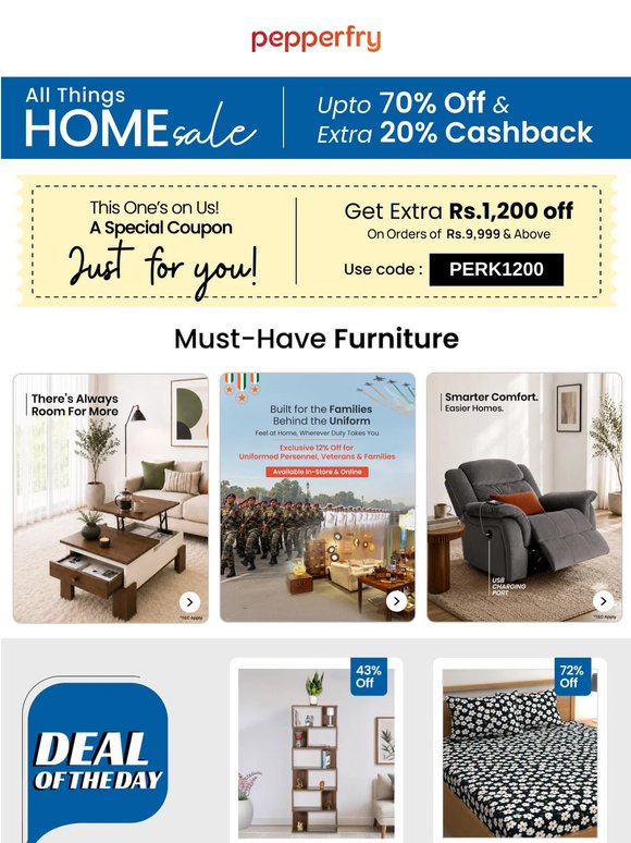 ATH SALE = Your Home’s Best Decision 🛋️