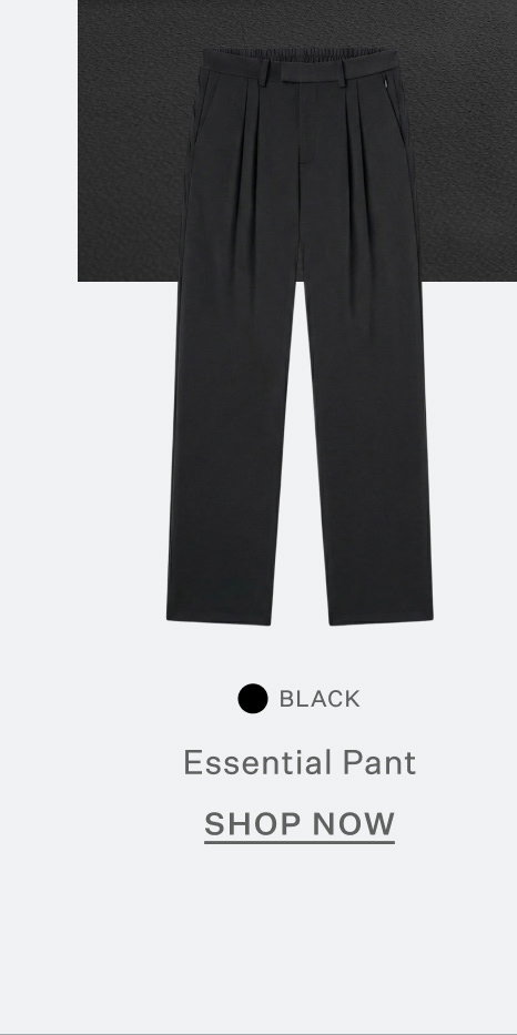 Essential Pant - Black