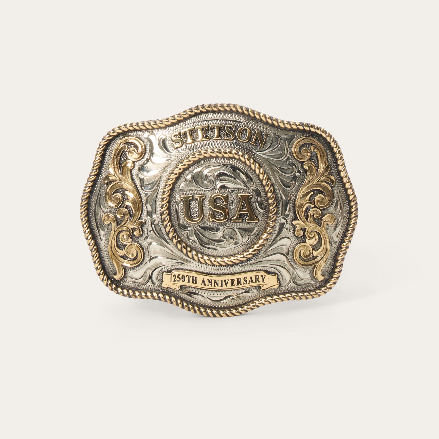 American Anniversary Plaque Buckle