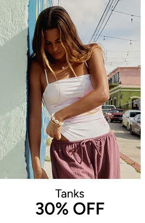 Tanks 30% off