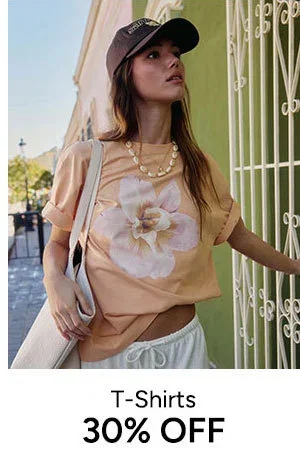 T-shirts 30% off