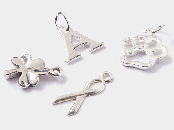 Sterling Silver Pendants, Charms, and Drops