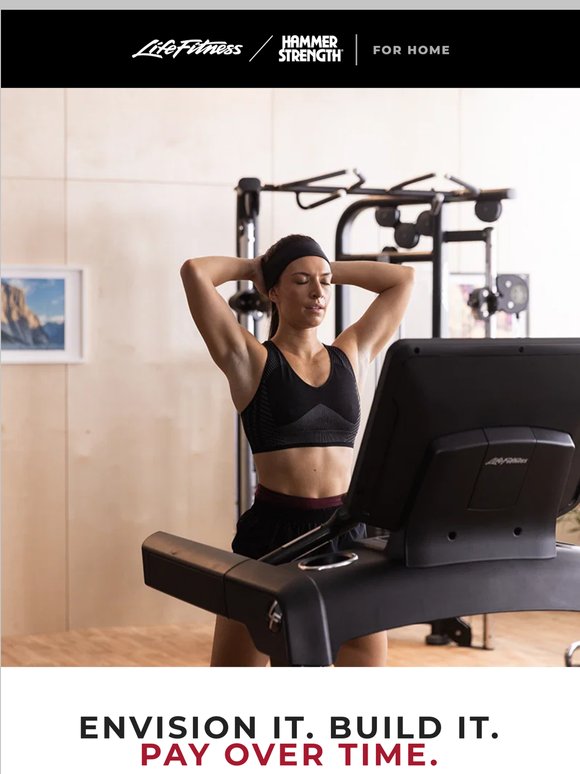 Elite Home Gym Equipment. Flexible Ways to Pay.