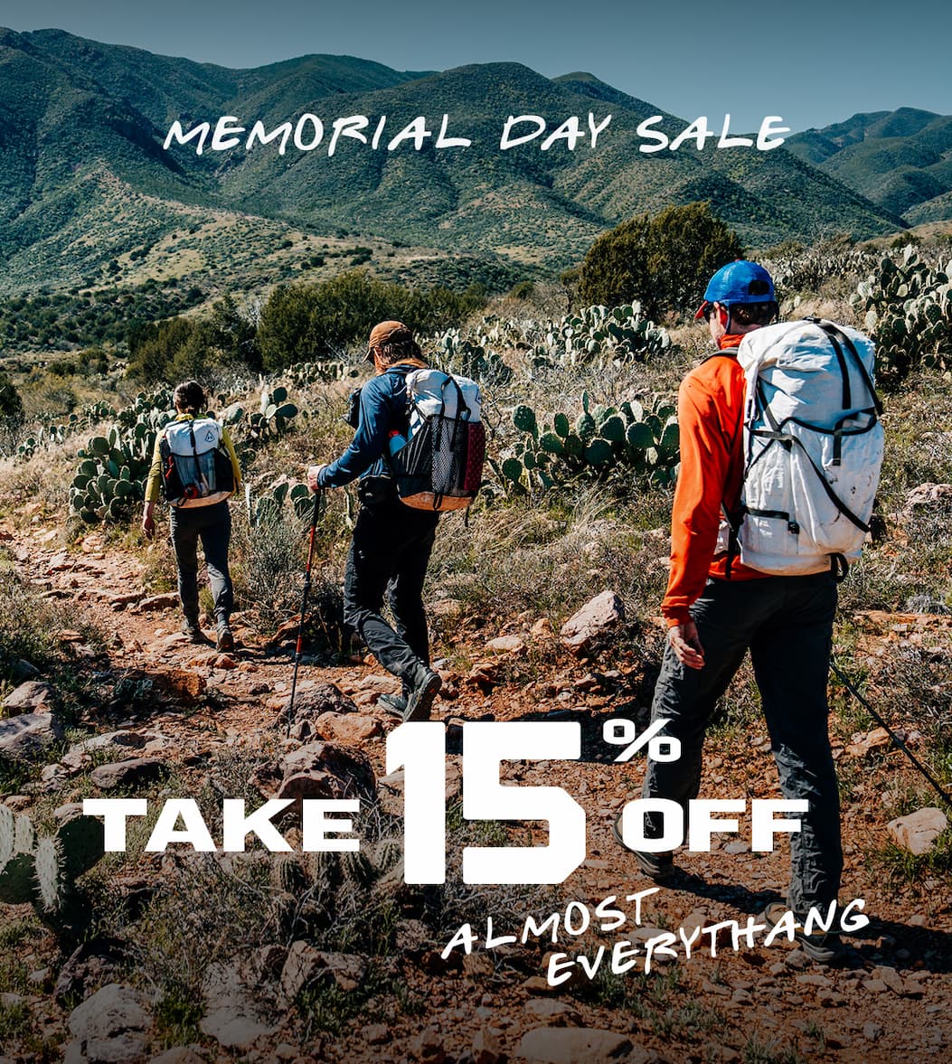Memorial Day Sale. Take 15% Off Almost EVERYTHANG
