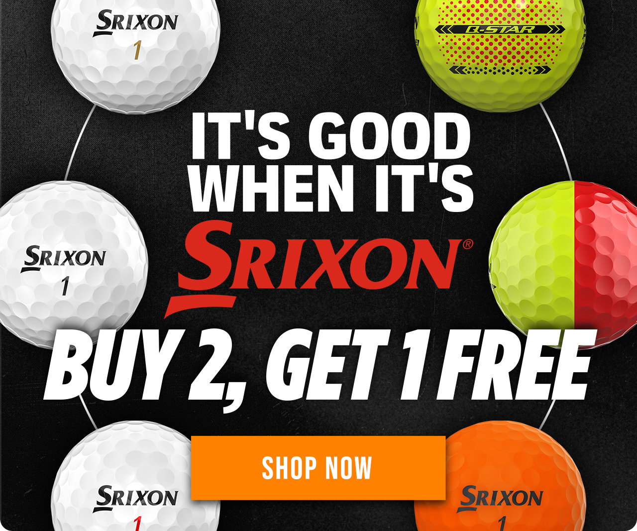 Srixon Golf Balls | BUY 2, GET 1 DOZEN FREE