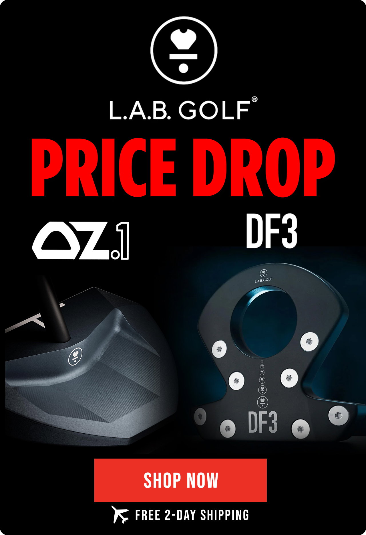 L.A.B. OZ.1 + DF3 Putters | NEW LOW PRICE