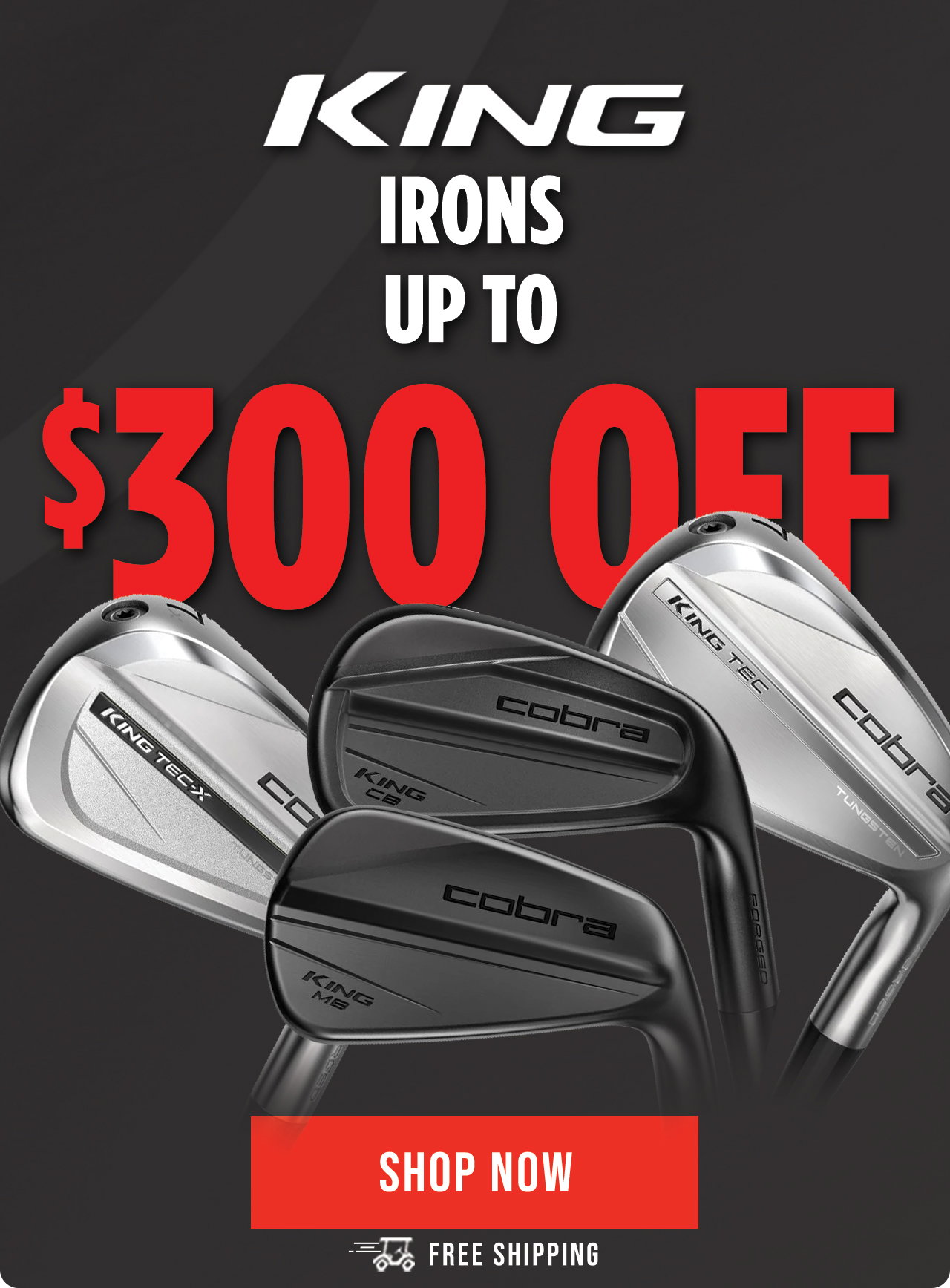 Cobra King Irons | ON SALE
