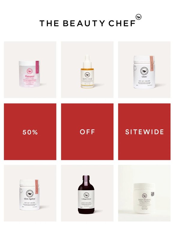 50% off? That’s our kind of self-care