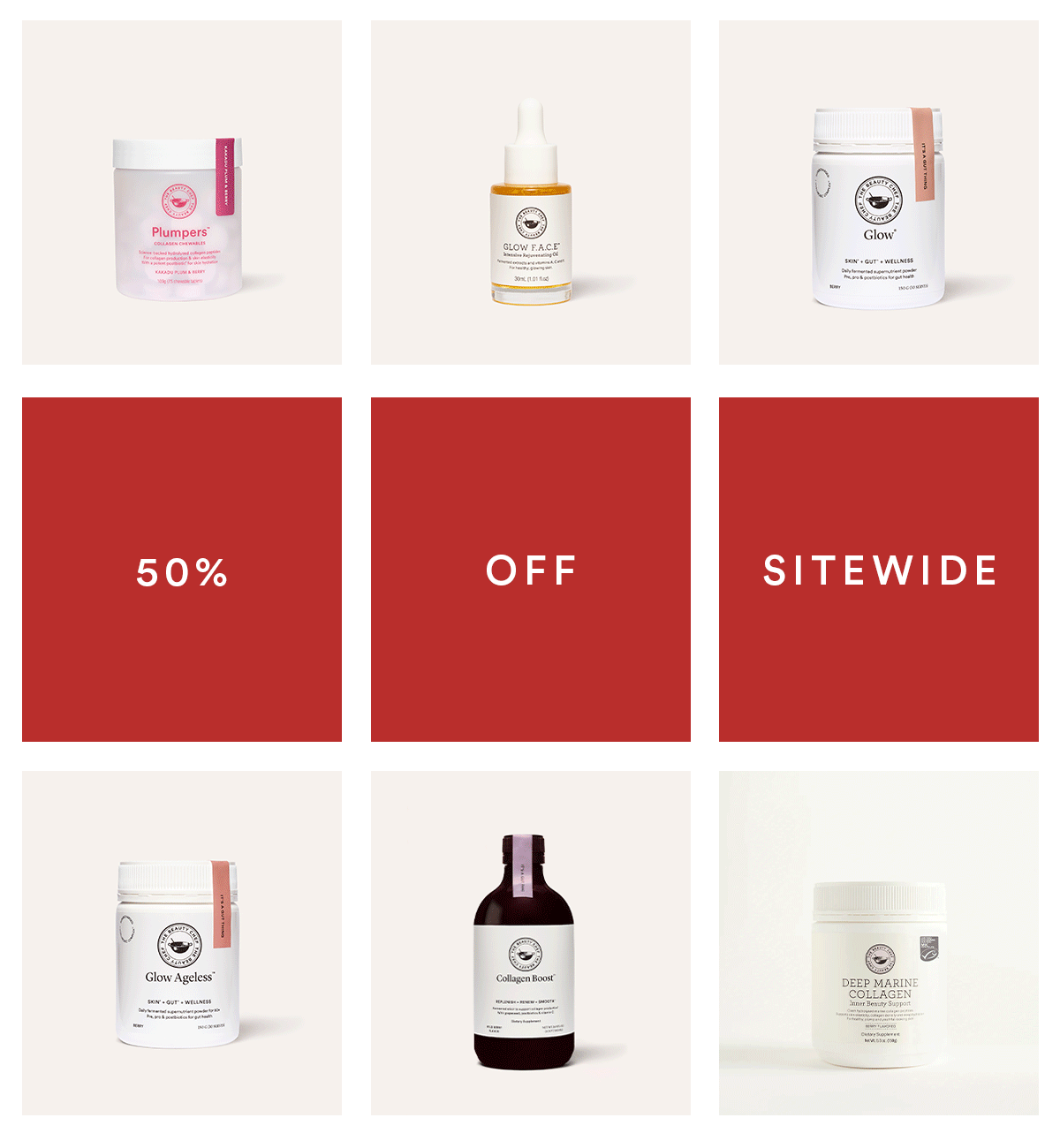 The Beauty Chef: 50% off sitewide