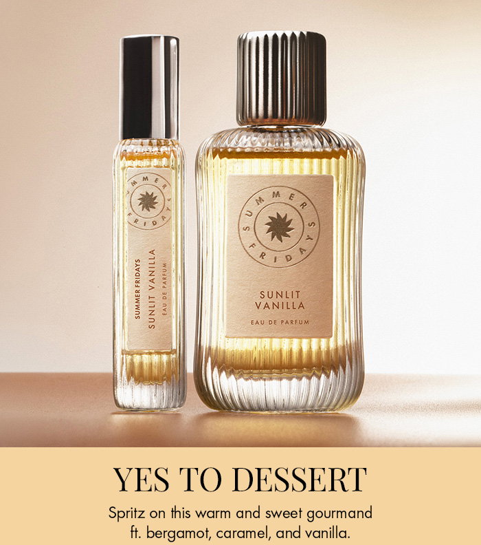 Summer Fridays Sunlit Vanilla Eau de Parfum with Vanilla and Caramel