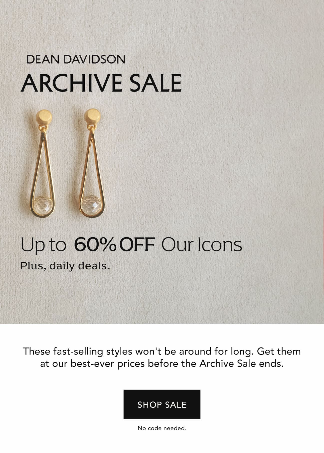 Archive Sale.