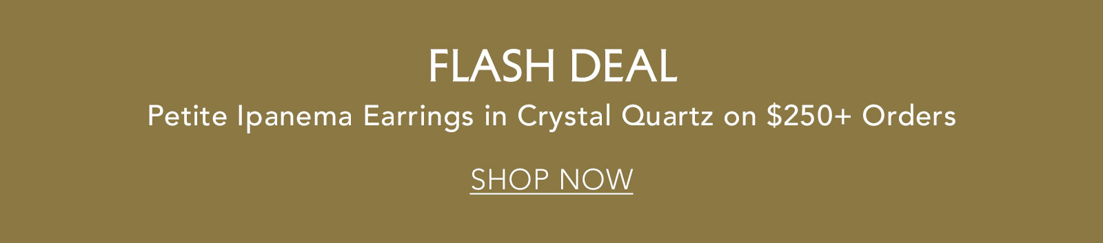 Flash Deal.