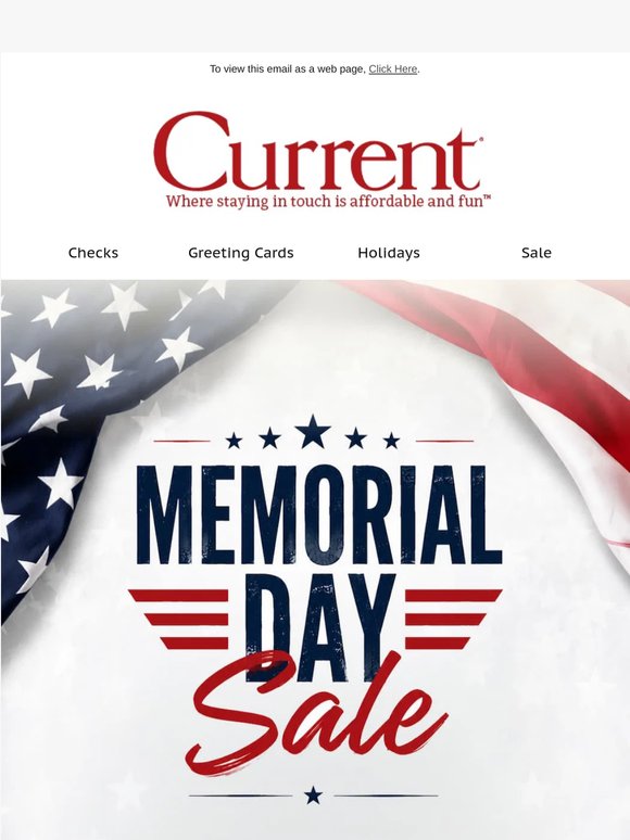35% OFF Everything for Memorial Day
