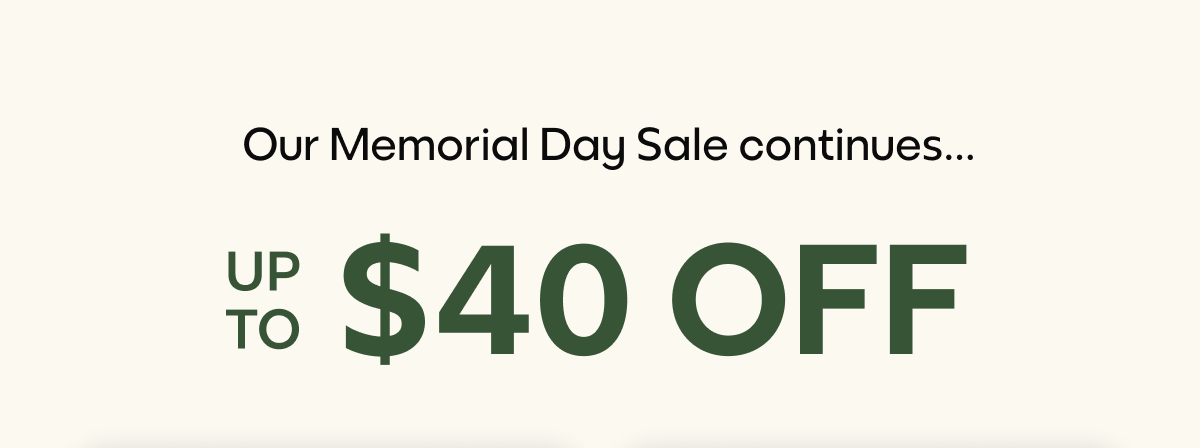 UP TO $40 OFF