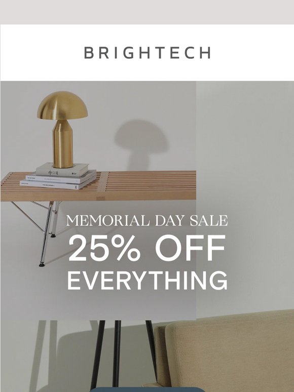 25% off starts NOW