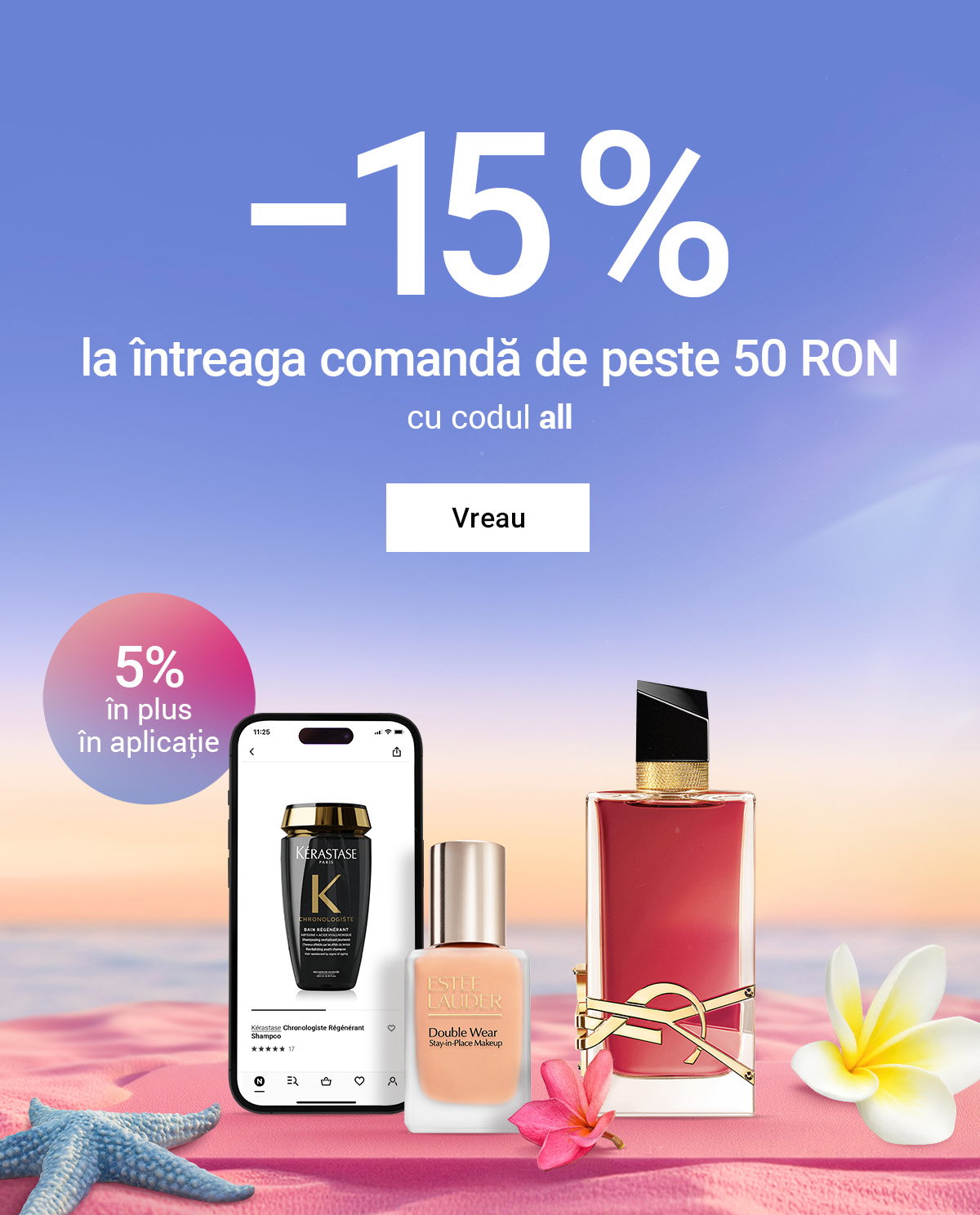 -15%
 la întreaga comandă