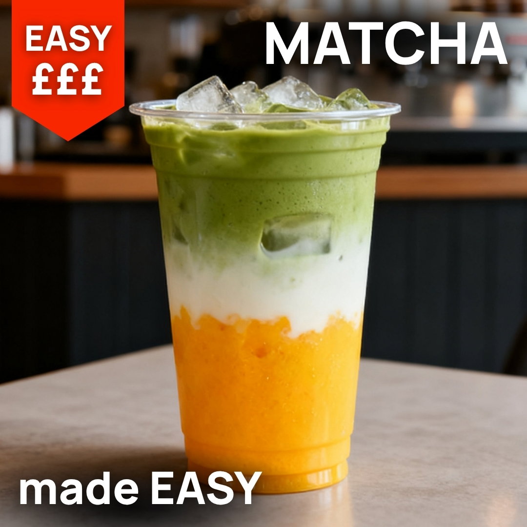 a Mango Matcha from Drinkstuff