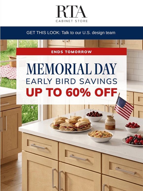 Ends Tomorrow: Memorial Day Early Bird Savings 🐦