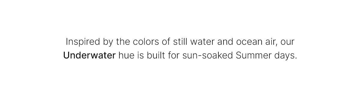 Underwater