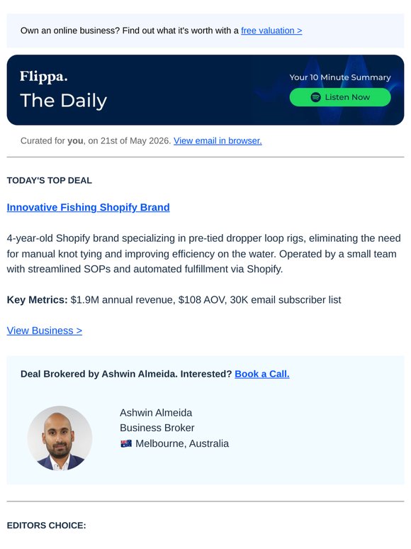 5-Star Design Agency + 278K Views Sports Blogs + $1.9M Fishing Brand