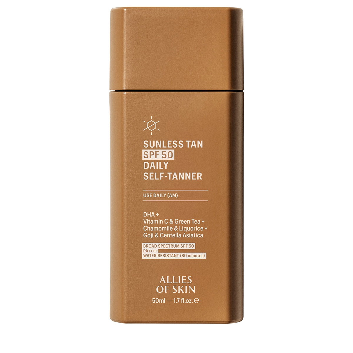 Image of ALLIES OF SKIN - Sunless Tan SPF 50 Daily Self-Tanner 1.7 oz.