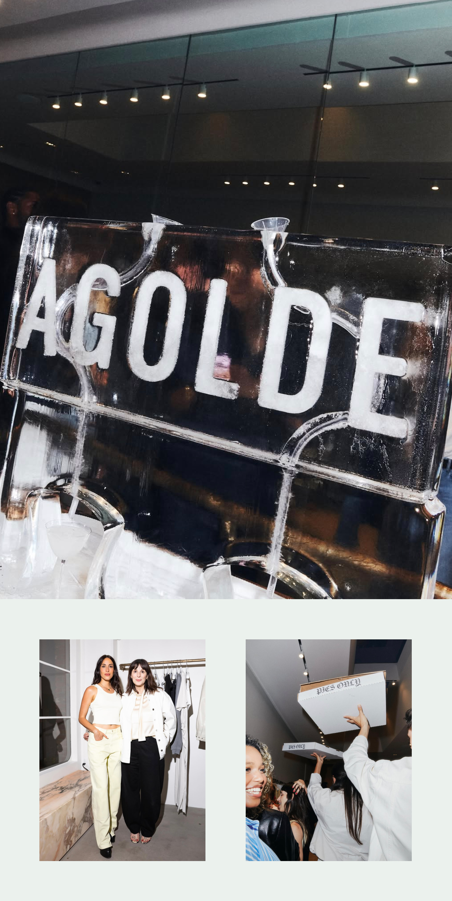 AGOLDE Opening Night