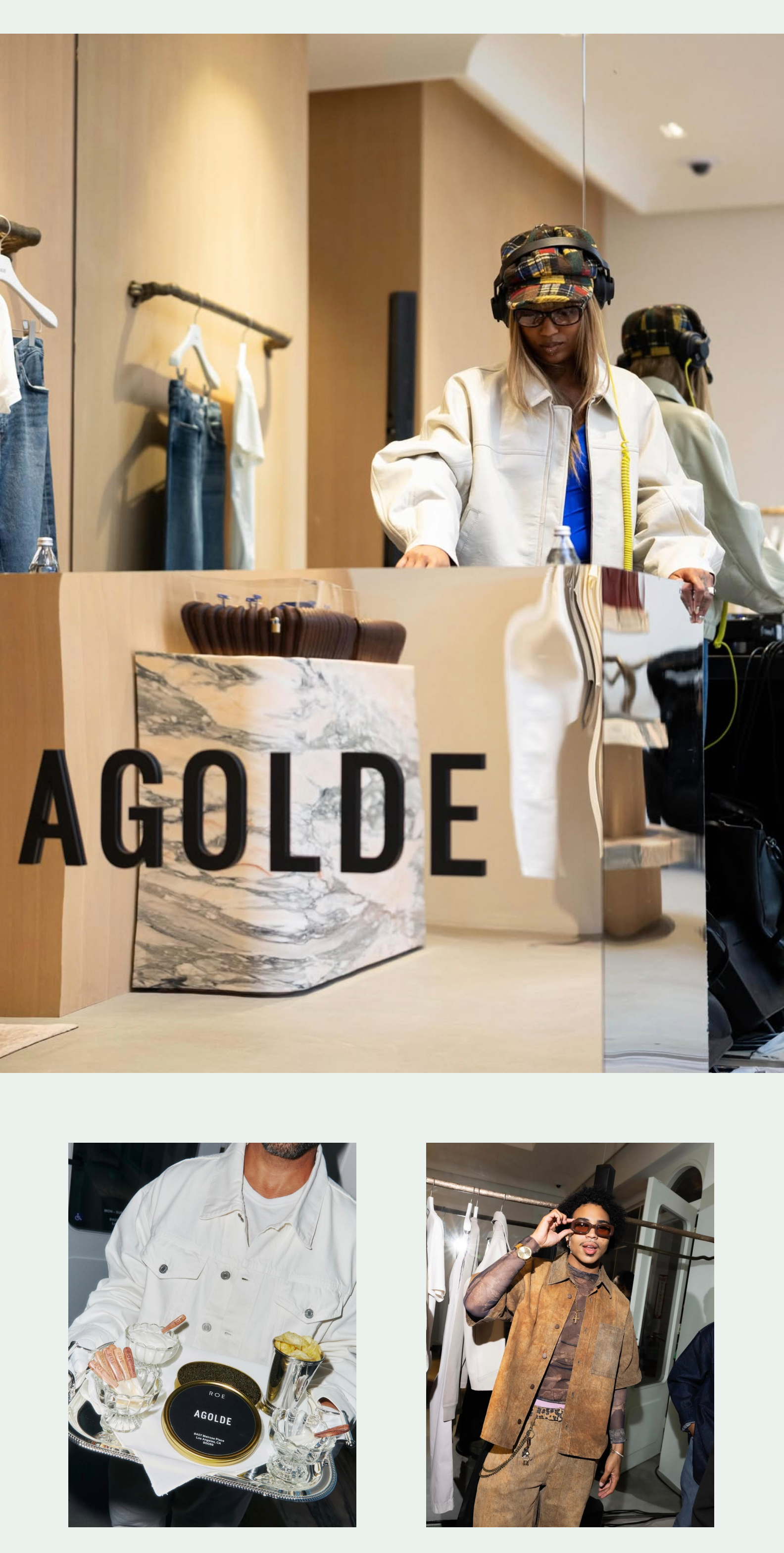 AGOLDE Opening Night