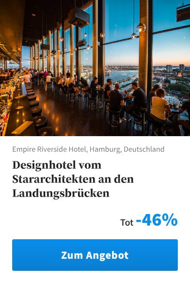 Designhotel vom Stararchitekten an den Landungsbrücken