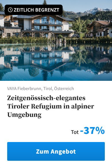 Zeitgenössisch-elegantes Tiroler Refugium in alpiner Umgebung