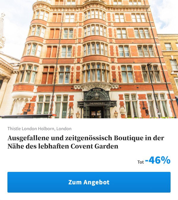 Ausgefallene und zeitgenössisch Boutique in der Nähe des lebhaften Covent Garden