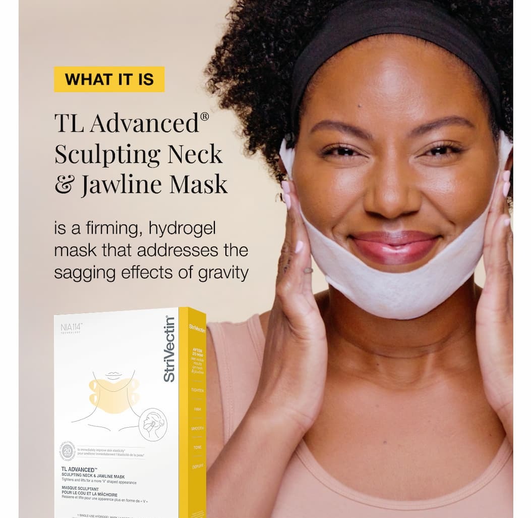 What is TL Advanced Sculpting Neck & Jawline Mask