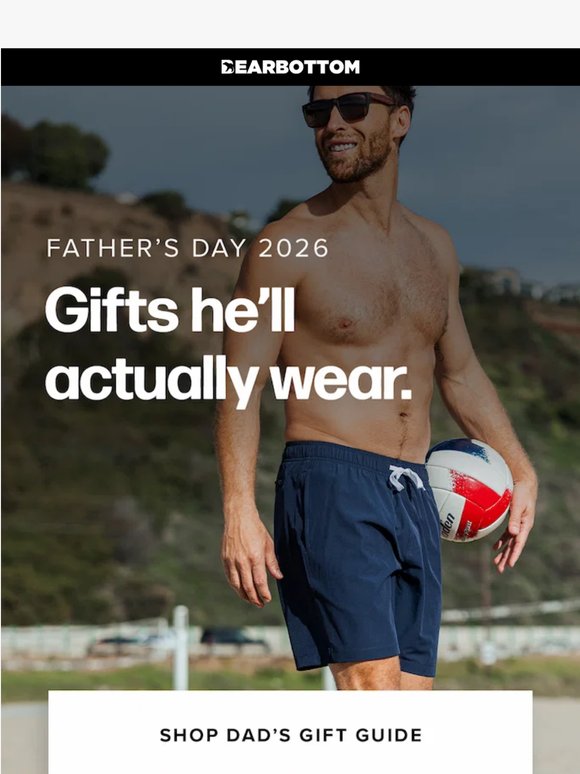 Gifts Dad Will Actually Wear.