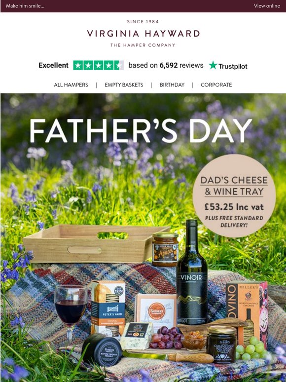 Father’s Day Made Easy: Hampers He’ll Enjoy