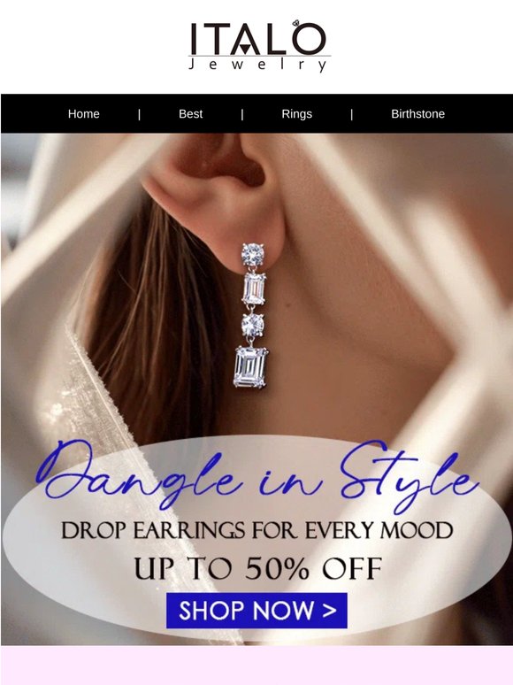 The Only Drop Earrings You Need This Season ✨