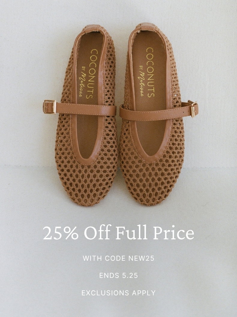 25% Off Full Price With Code NEW25