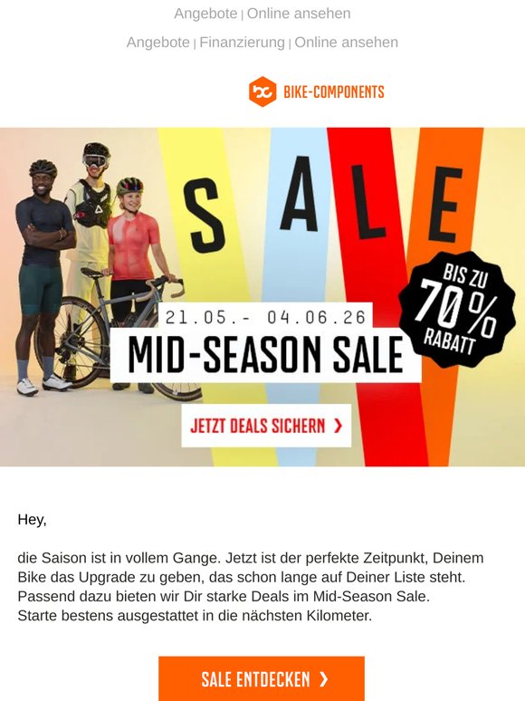 Mid-Season Sale: Jetzt upgraden