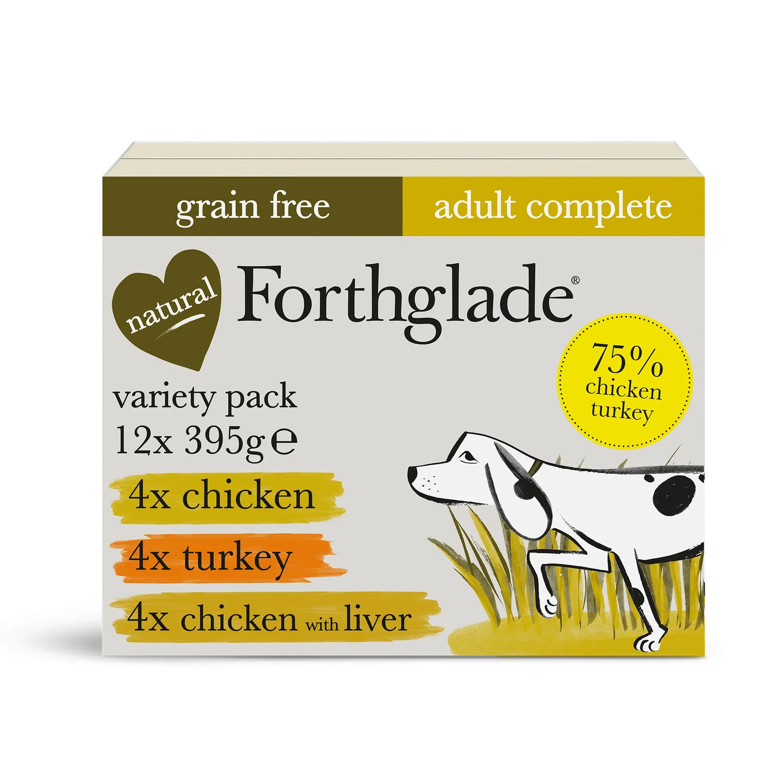 Image of Turkey, Chicken & Liver Wet Dog Food Variety Pack