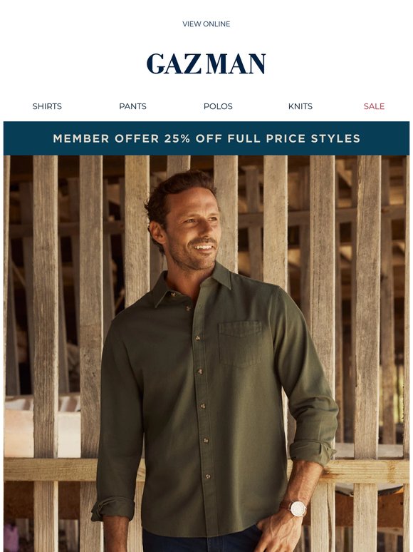 Shop $79 Bedford Shirts today