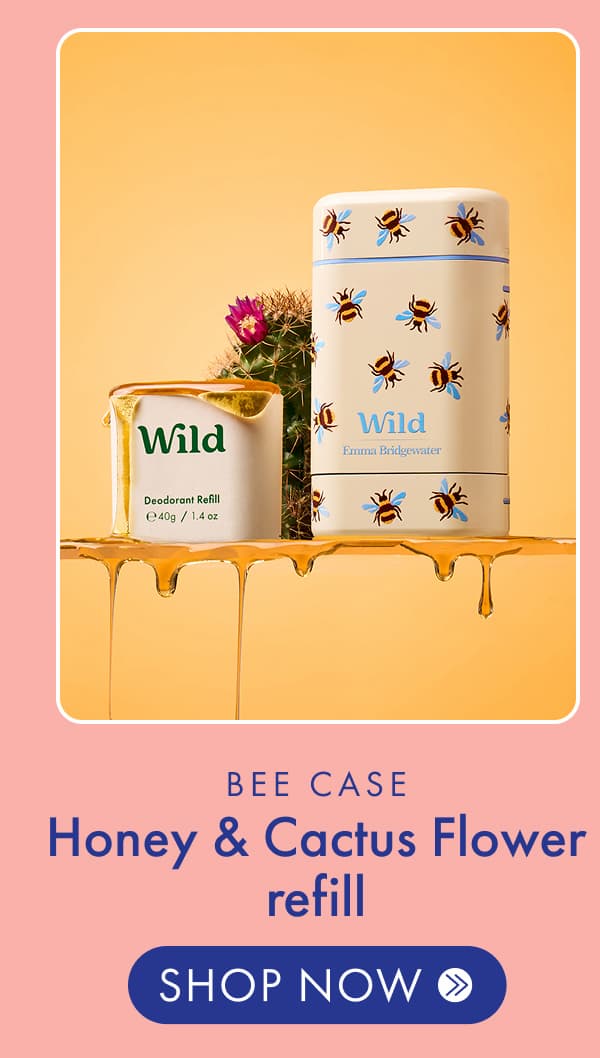 BEE CASE + HONEY AND CACTUS FLOWER