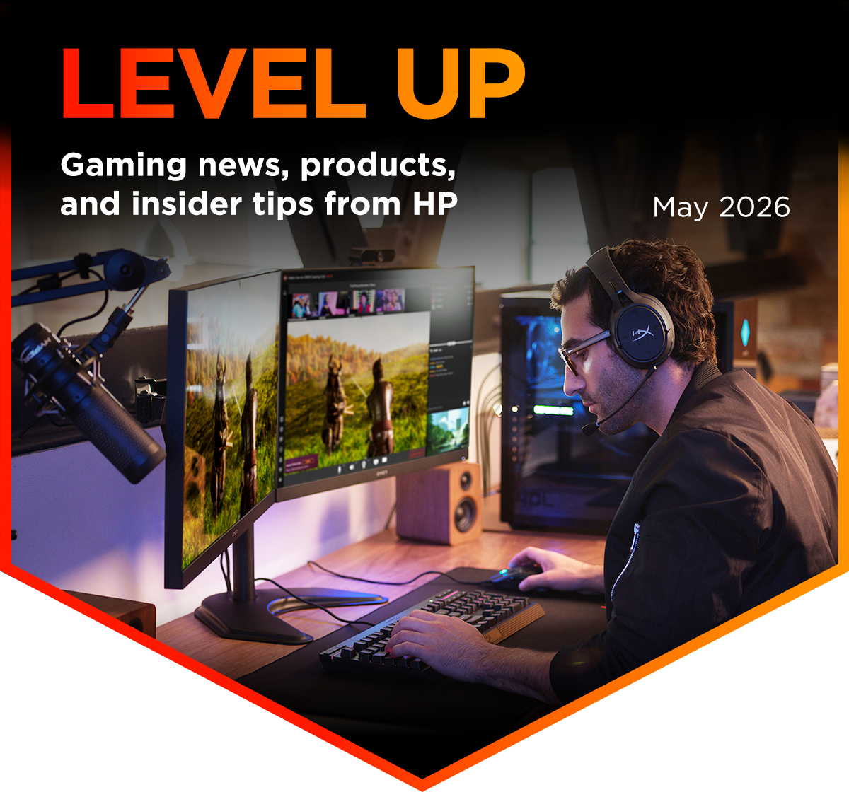 Level Up | Gaming news, products, and insider tips from HP | May 2026